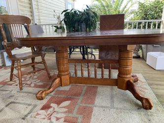 Large Wooden Table  Thumbnail