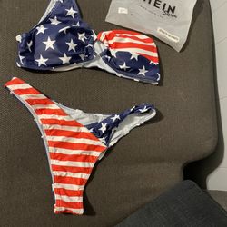 USA Print Bathing Suit 