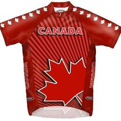 Oh, Canada Bicycle Jersey Small NEW 