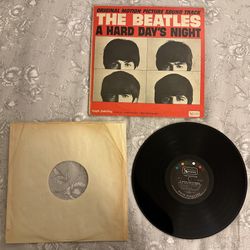 the beatles / a hard days night vinyl / 1964 / mono / G+