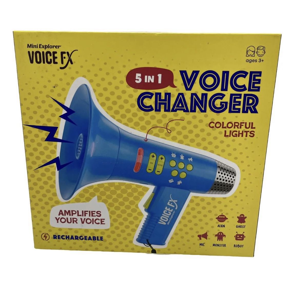 Mini Explorer 5 in 1 Voice Changer for Kids Rechargeable Device