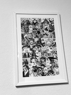 One Peice Manga Anime Print Ver.2