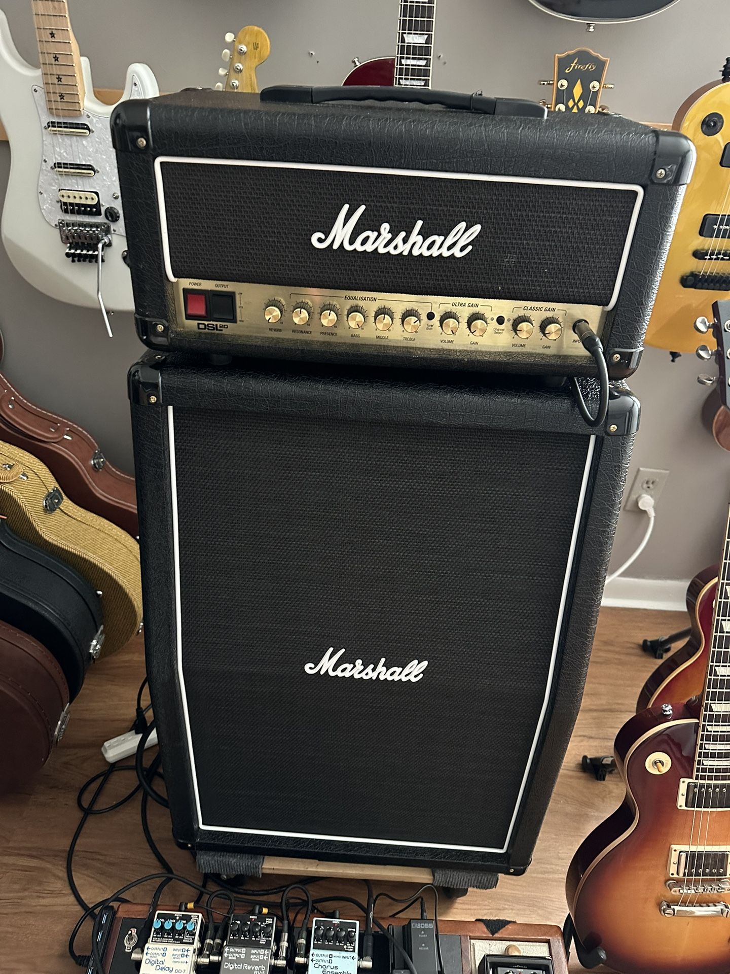 Marshall DSL 20 Amp Head.