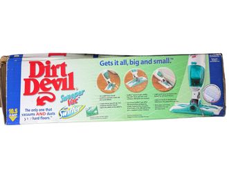 Dirt Devil Sweeper Vacuum Cleaner With Swiffer NOS New