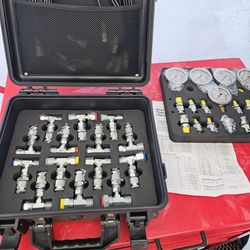 Hydraulic pressure kit for excavators