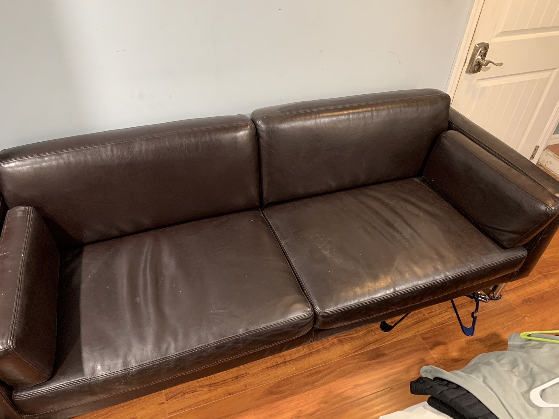 Modern Leather Couch