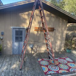 12’ Werner Fiberglass Ladder 2 Ea