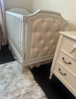 Pottery Barn blythe upholstered convertible bed