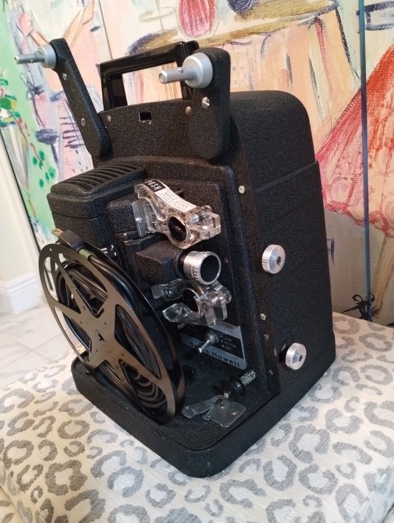 Vintage Bell & Howell 8 Mm Movie Projector