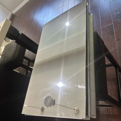 Kohler 15 in. W x 26 in. H Beveled Recessed Medicine Cabinet with Mirror Interior