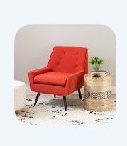 Two mid-century chairs