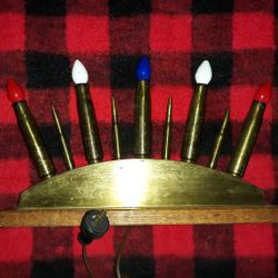 Ammo Lamp Early 1900's Military Trench Art