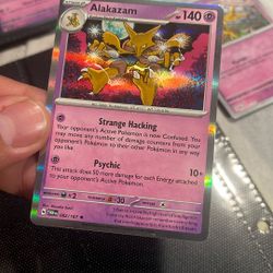 Pokemon Cards Alakazam 