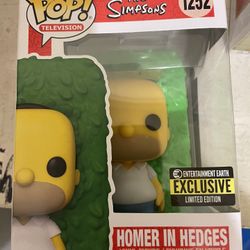 Pop! The Simpsons - Homer in Hedges Special Edition