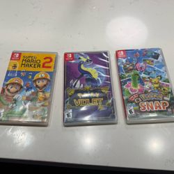 Nintendo Games $40 Each 