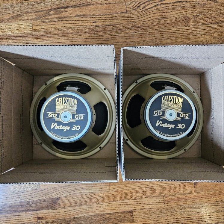 Celestion Vintage 30 Pair (UK, 8 Ohms)