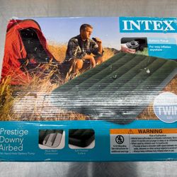 Dura-Beam® Standard Prestige Downy Air Mattress 8.75" Twin w/ Hand-Held Battery Pump