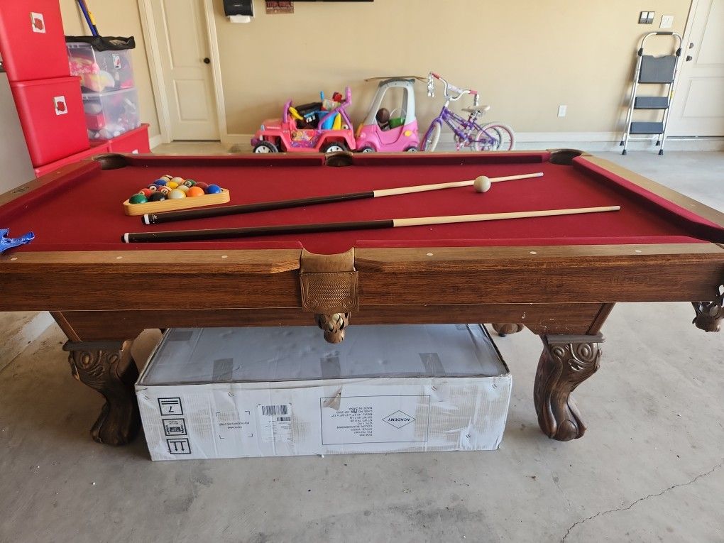 Eastpoint Pool Table 87" for Sale in Edinburg, TX OfferUp