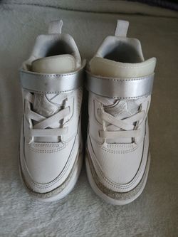 Fairly used Jordans for boy or girl. Size 12. (Cash only)