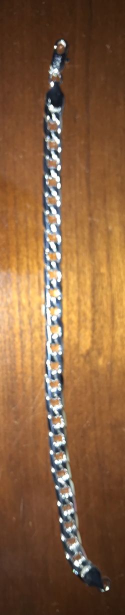 Silver Cuban bracelet