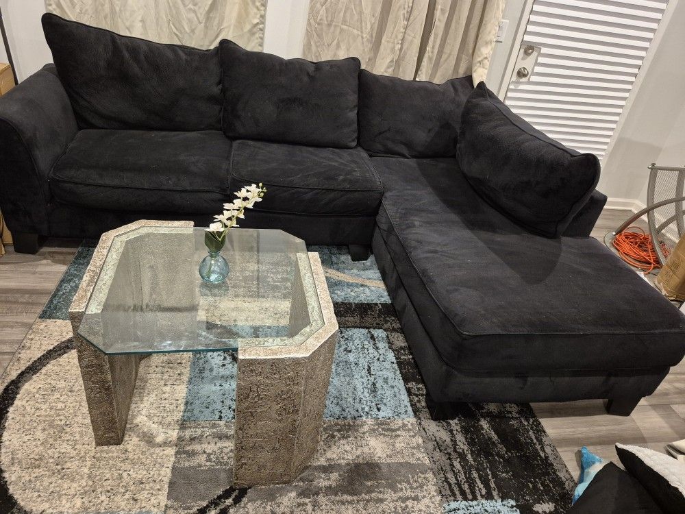 Black Sectional
