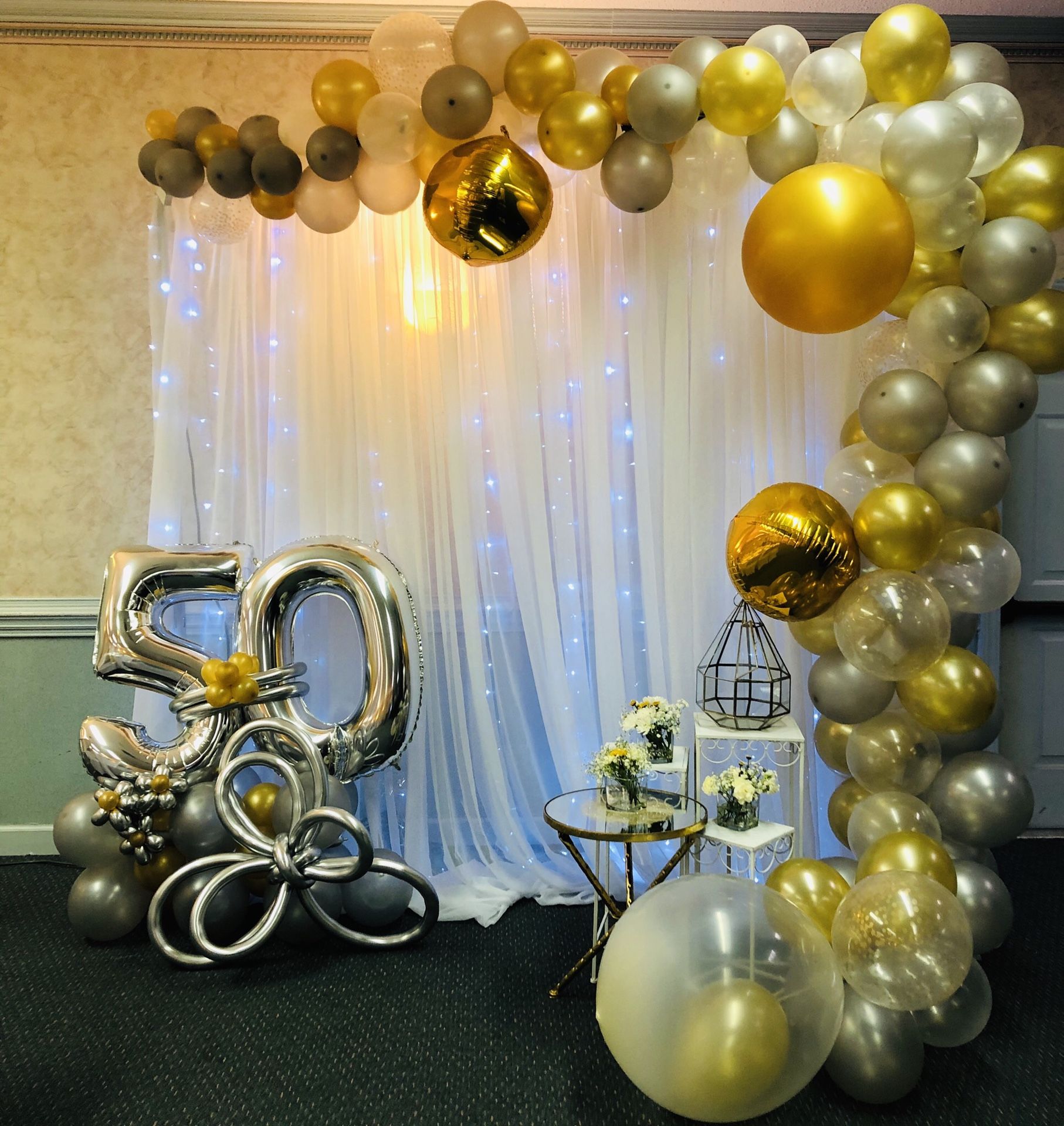 Organic balloons Arch