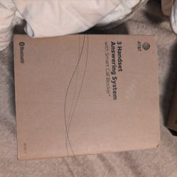 New AT&T Bluetooth BL102-3 3 Handset Cordless Phone Answering System w/ Smart Call Blocker