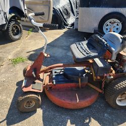 Vintage Snapper Ride on Mower