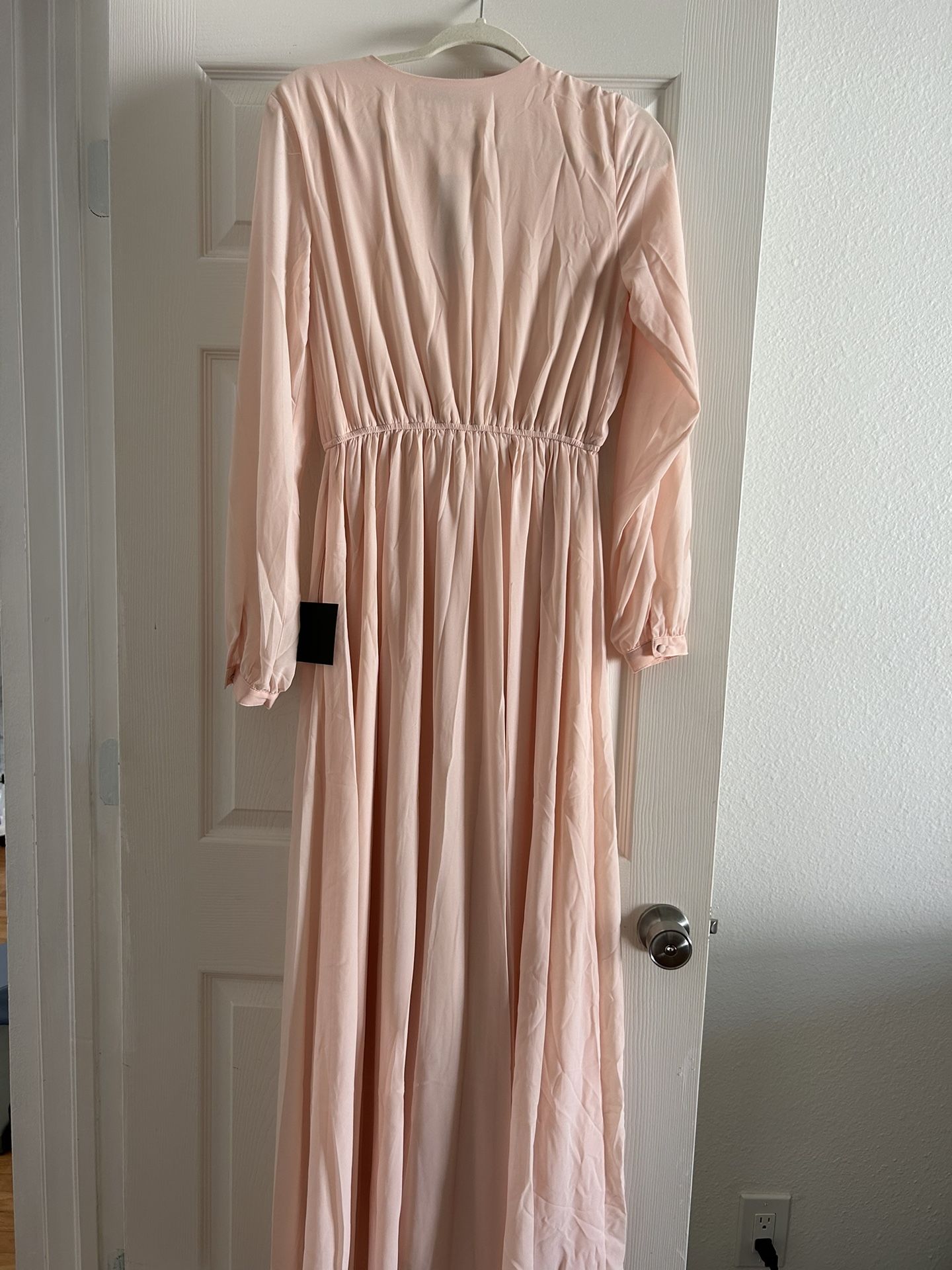 Lulus Blush Pink Maxi Dress - Medium