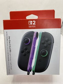 Nintendo Joy-Con 2 (L/R) Wireless Controller Set for Switch 2 Purple Green NEW
