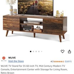 Mid century Modern Tv Console 