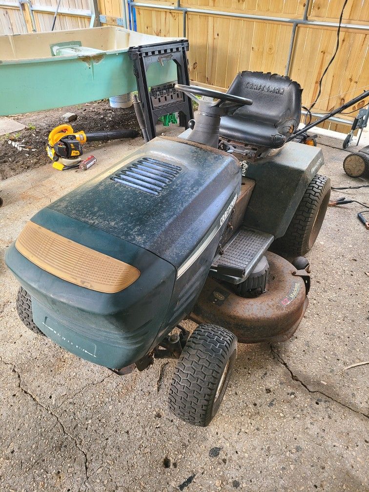 Craftsman LT1000 Riding Mower Project