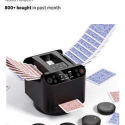 MAX 6 2 In 1 Automatic Card Shuffler And Dealer Machine