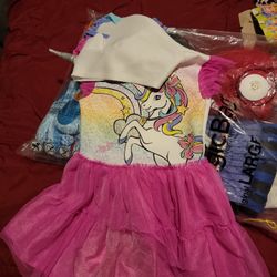 Unicorn Dress Costume Medium 
