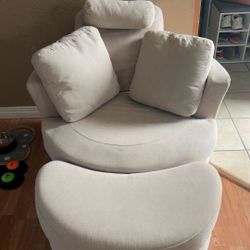 Chair And Ottoman 