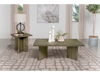 Andando Mango Brown 2-piece Coffee and End Table Set