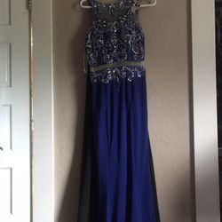 Prom Dress Blue 