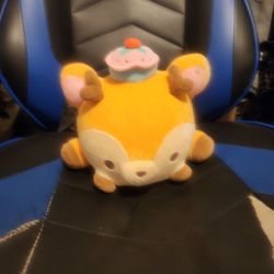 SMOOSHY MUSHY FELINA FAWN PLUSH * 2018 * EUC * SMOOSHY STUFFED ANIMAL * 8 INCH *