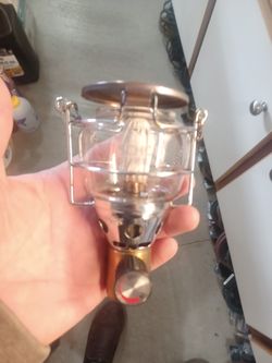 Schott Suprax Lantern Single Mantle, Back Packing, Propane, Made in Germany EUC