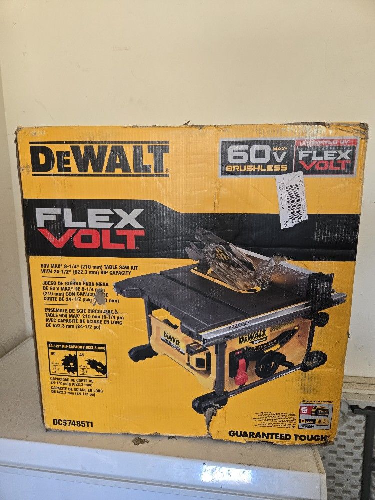 Dewalt Flexvolt Table Saw