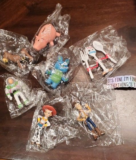 Toy Story Mini Figures 7pcs