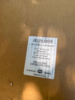 Headers for jeep