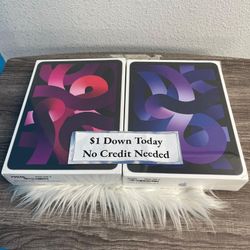 Apple IPad Air 5th Gen Tablet New -PAYMENTS AVAILABLE-$1 Down Today 