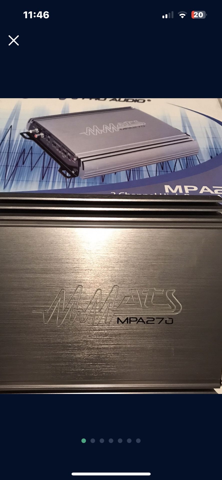 MMatts Pro Audio Mpa270 Amplifier