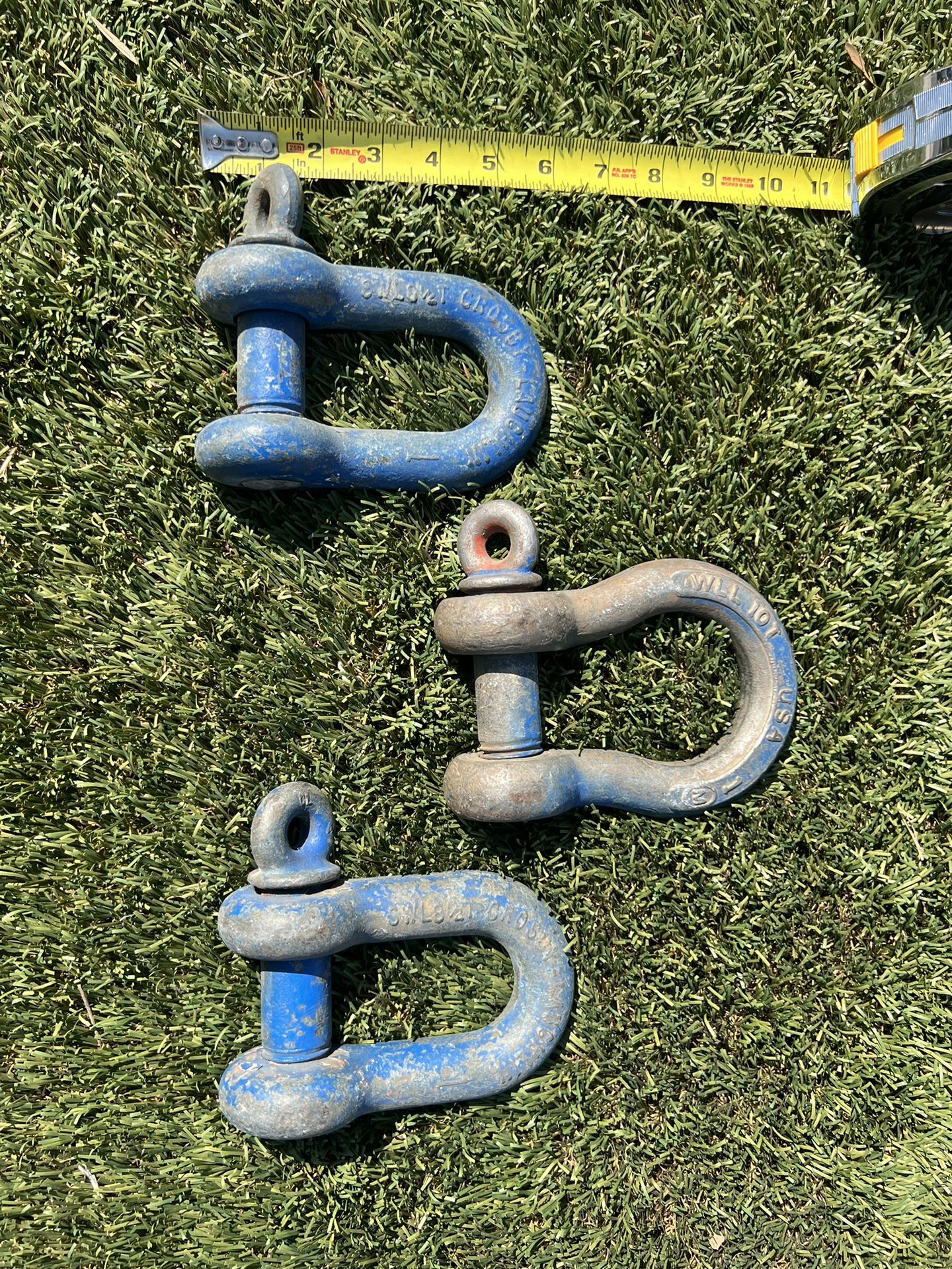 Crosby 1” Screw Pin Anchor Shackle 8 1/2 Ton