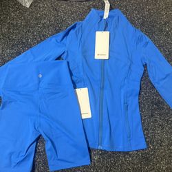 Lululemon Blue Matching Set
