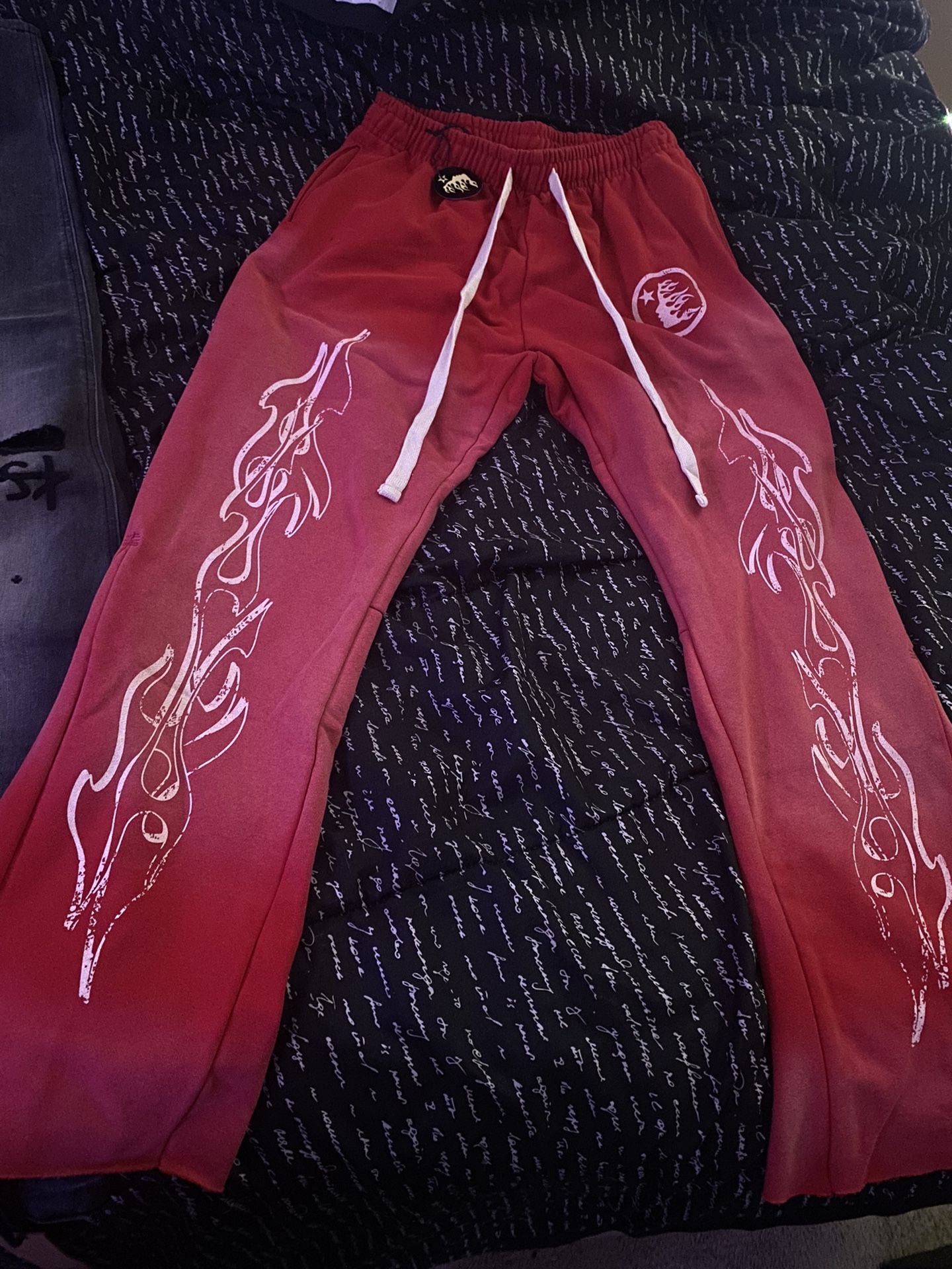 Red Hell Star Sweat Pants (Authentic)
