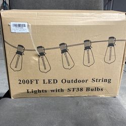 200 Ft Led Outdoor String Lights 