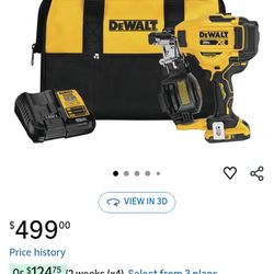 DeWalt Battery Powered Coil Roofing Nailer