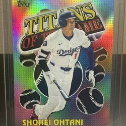 🔥 ⚾️ 2026 Topps Shohei Ohtani Titans of the Game TOG-1 SP MVP